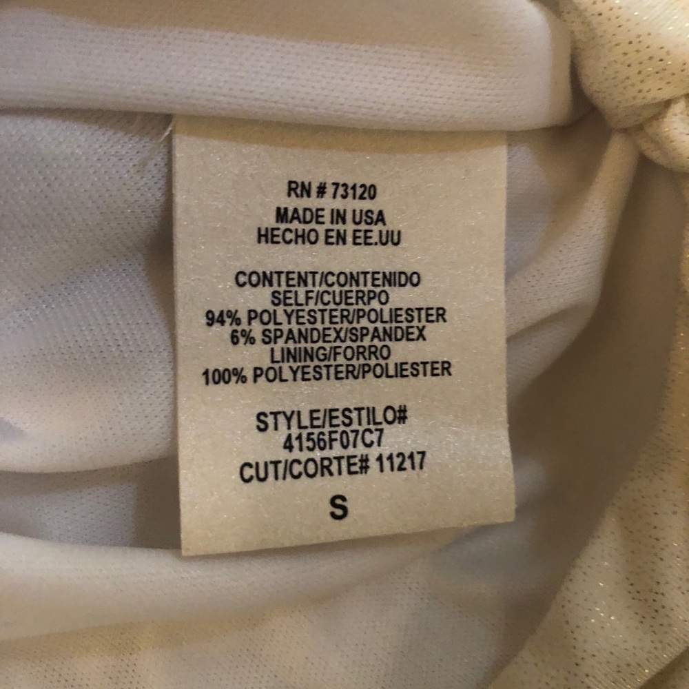 Fredericks of Hollywood one shoulder - Size S - Picture 3 of 4